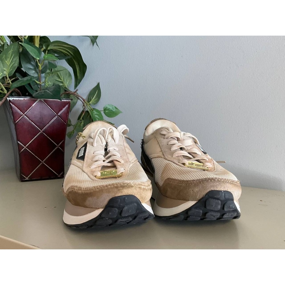 PUMA Cruise Rider Bling Lace Up Womens Beige Sneakers Size 9.5 39912301